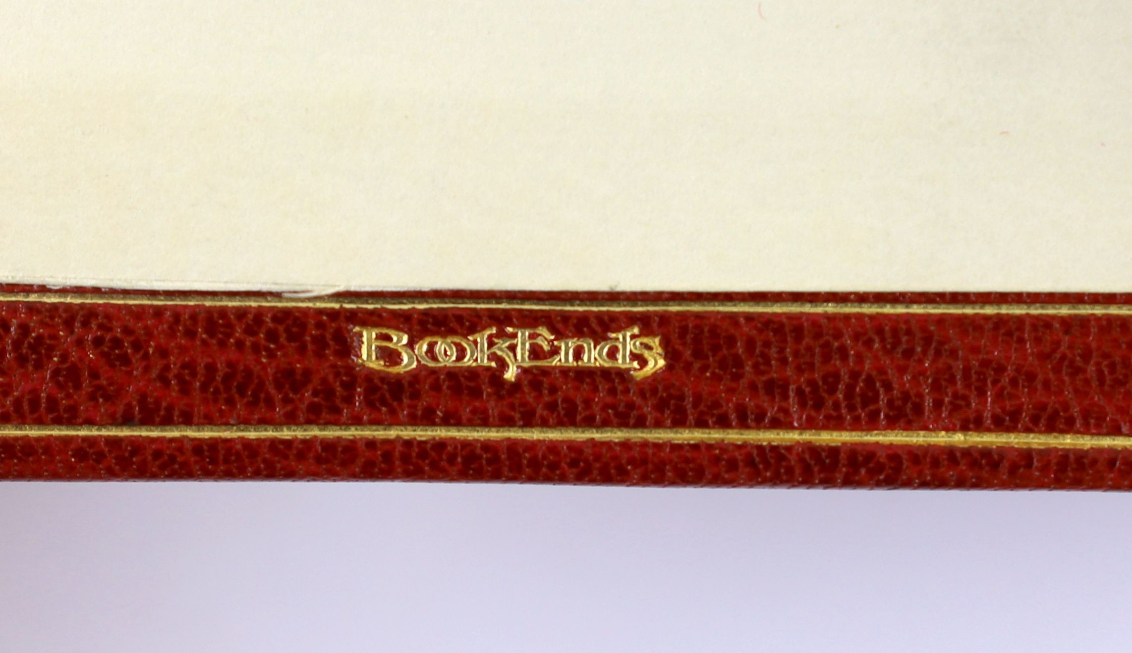 Oriental - The Oriental Annual, or Scenes in India, vol. 1 only (of 7), with engravings after William Daniell, 8vo, rebound red crushed morocco by Book Ends, Edward Ball, London, 1834; Jesse, John Heneage - Memoirs of th
